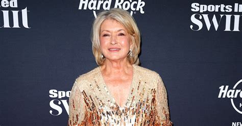 Martha Stewart Packs On The ‘bling For ‘si Swimsuit Party Us Weekly
