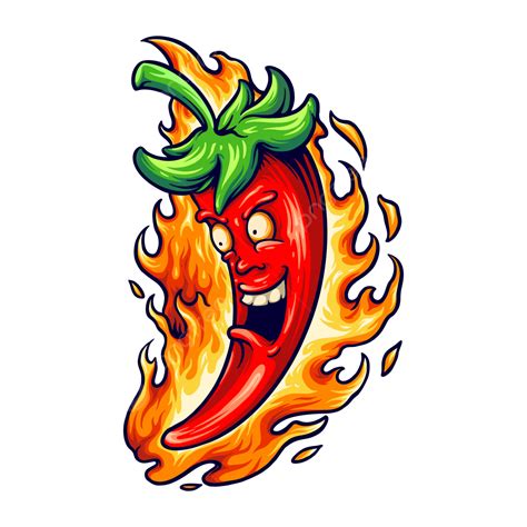 Fire Chili Vector Hd Png Images Fire Chili Logo Food Restaurants