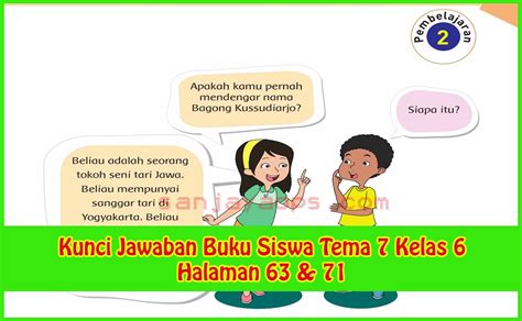 Kunci Jawaban Kelas 6 Tema 7 Halaman 63