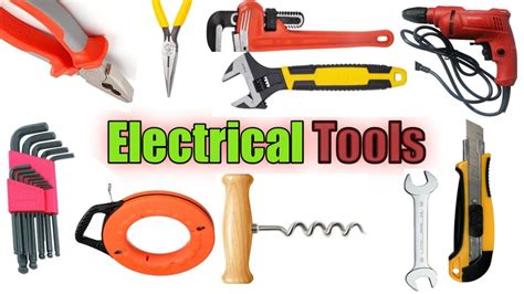 Hand برقی Tools Names With Picturs Electrical بنیادیtools مختلف