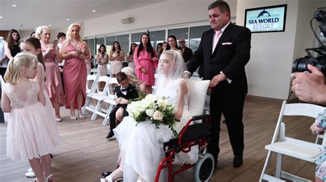 ‘tears Everywhere Terminally Ill Womans Dream Wedding Northern Star