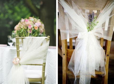 The most common wedding chair sashes material is satin. Different Ways to Tie Chair Sashes | Weddings by Malissa ...