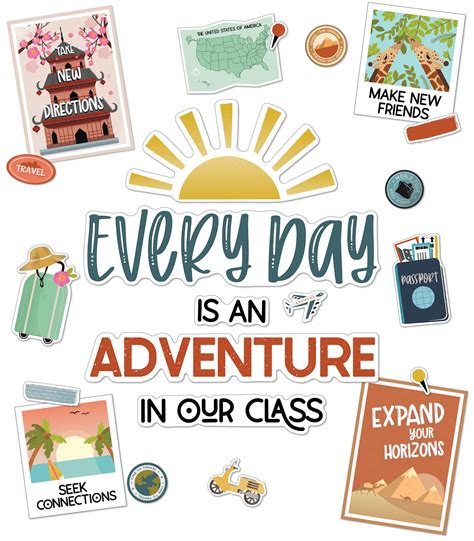 Buy Carson Dellosa Lets Explore Every Day Is An Adventure Bulletin