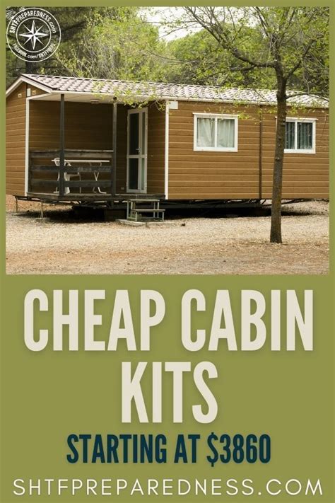 Cheap Cabin Kits Starting At 3860 Shtfpreparedness In 2021 Cabin