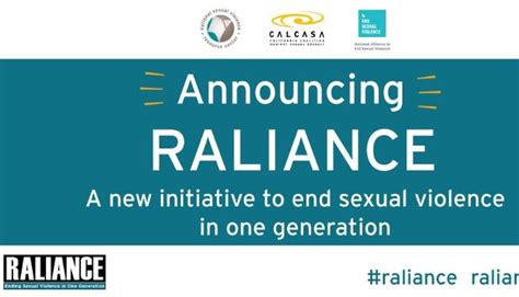 Announcing New Initiative To End Sexual Violence
