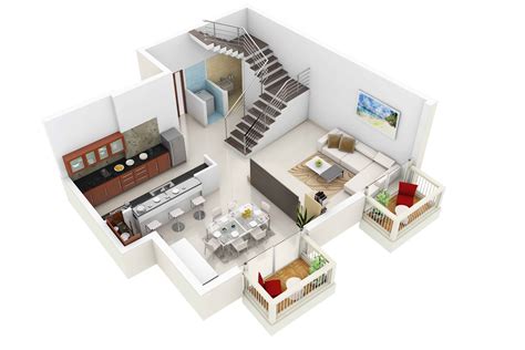 3bhk Duplex House Floor Plan Floorplansclick