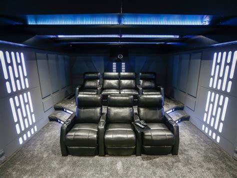 Nixa Man Puts Unique Star Wars Home Theater In His New House