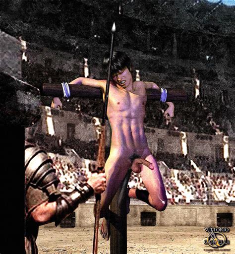 Gay Naked Male Slaves Crucified