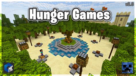 Juegos Del Hambre Hunger Games Pvp Minigame Map Minecraft Bedrock