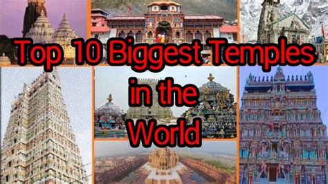 Top 10 Biggest Temples In The World Youtube