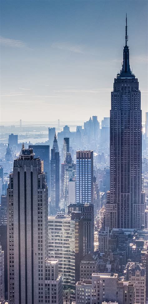 1440x2960 City 4k Buildings Skyscraper View Samsung Galaxy