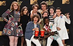 Stranger Things cast celebrate MTV Awards 2017 win - NME