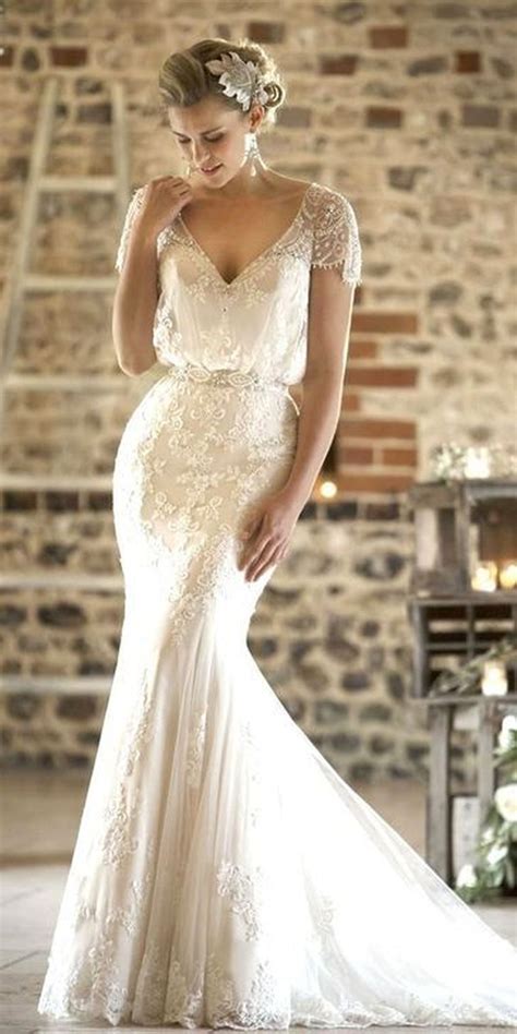 37 Incredible Fall Wedding Dress Trends Ideas Lace Wedding Dress