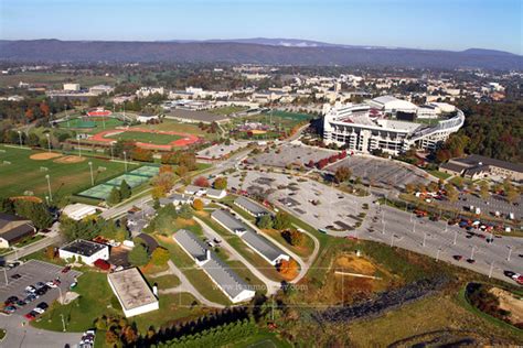 Ivan Morozov 20131026 Aerial View Of Virginia Tech Main Campus