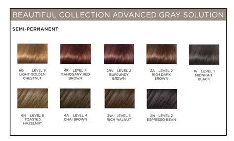 Clairol Beautiful Collection Advanced Gray Solution Semi Permanent Hair