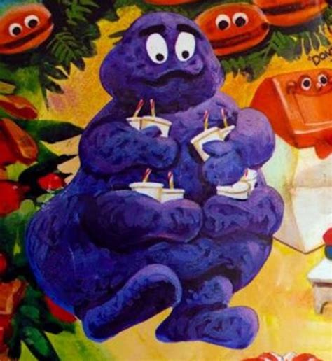 Did You Know Grimace From Mcdonalds Used To Be Called “evil Grimace