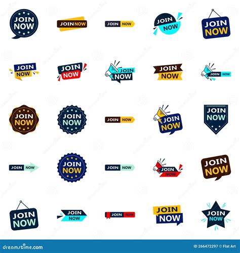 Don T Miss Out 25 Eye Catching Typographic Banners for Joining Stock