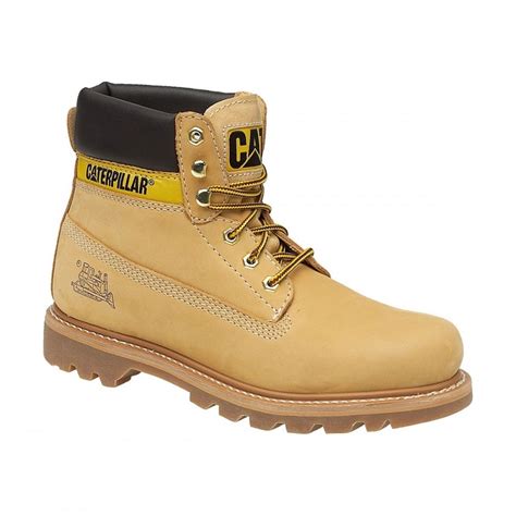 Caterpillar Workwear Cat Colorado Lace Up Boot Honey Wide Fit