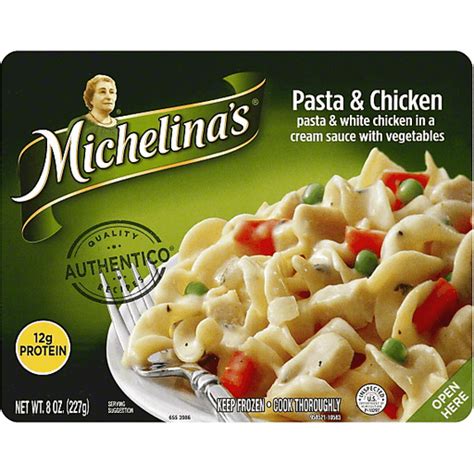 Michelinas Authentico Pasta And Chicken 8 Oz Tray Shop Brooklyn