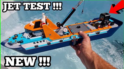 New Lego Boat Float Jet Test Youtube