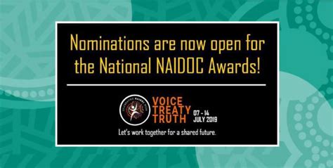 Nominations Are Now Open For The National Naidoc Awards Indigenous