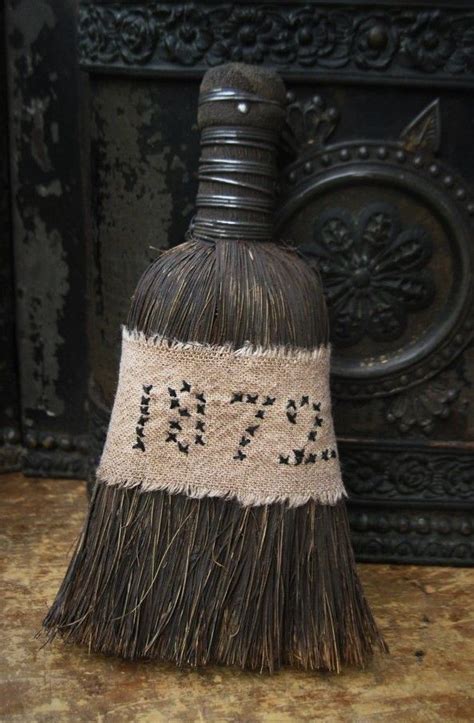 Tiny Whisk Broom I Painted And Wrapped Up Catspawprimitives