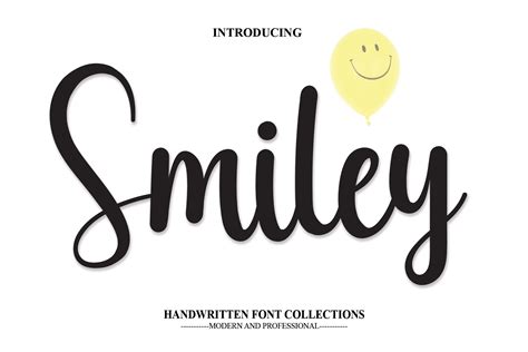 Smiley Font By William Jhordy · Creative Fabrica