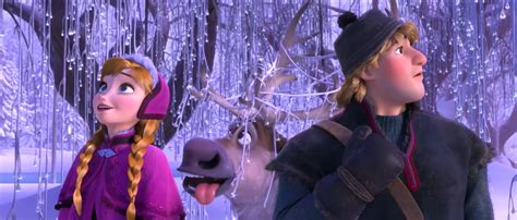 Walt Disney Screencaps Princess Anna Sven And Kristoff Bjorgman Walt