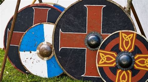 The Viking Shield Why Is It Round Wooden And Painted Scandinavia
