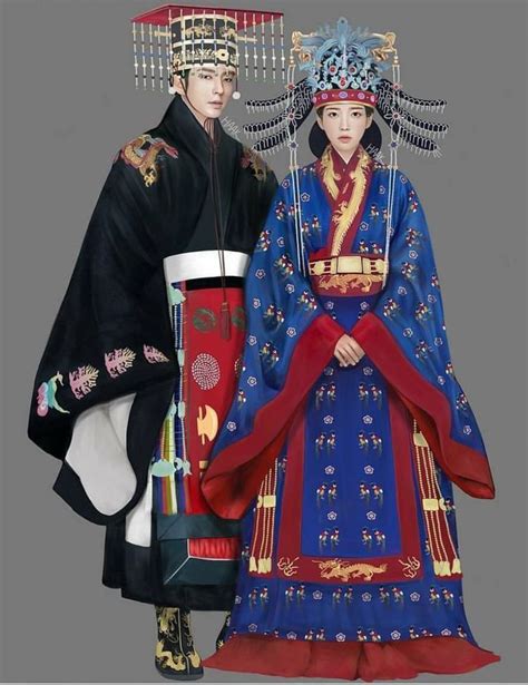 Hanbok Illustration 한복 Hanbok Korean Traditional Clothes Dress En