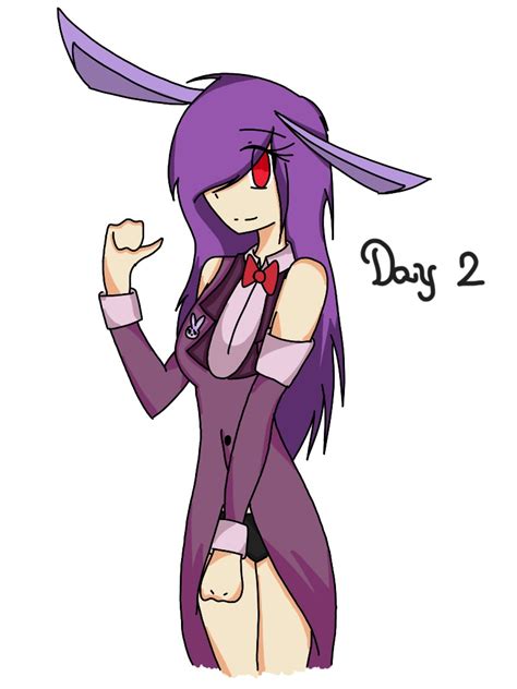 Fnaf Drawing Challenge Day 2 Bonnie By Bonnie Girl366 On Deviantart