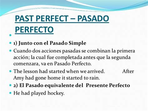 Past Perfect 20 Ejemplos De Oraciones En Pasado Perfecto Ingles