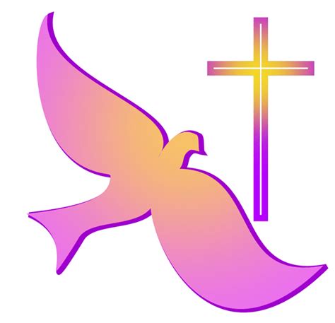 Dove And Cross Christian Symbol Clip Art Clipart Best Clipart Best