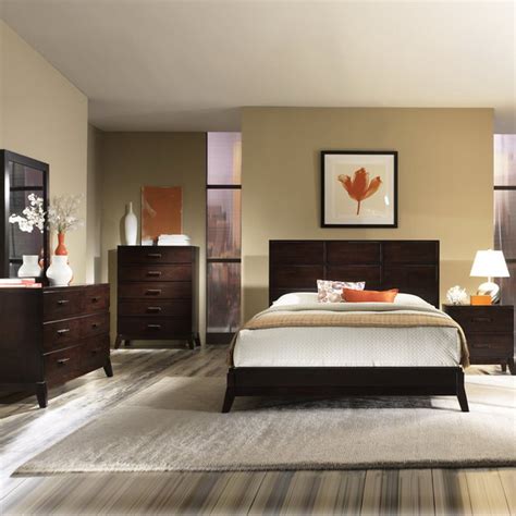 25 Dark Wood Bedroom Furniture Decorating Ideas