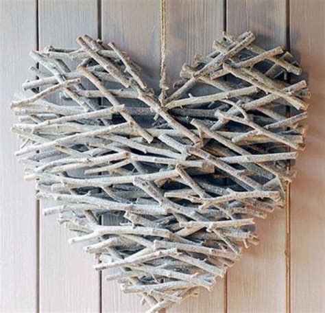 Heart Made Out Of Sticks Crafts Valentines Diy Diy Crafts