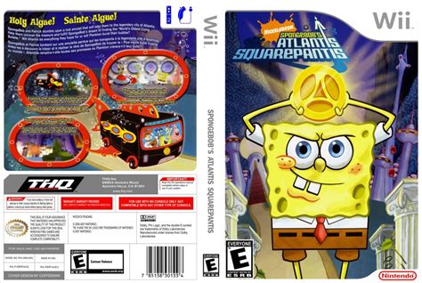 Spongebobs Atlantis Squarepantis Wii Covers Cover Century Over 1
