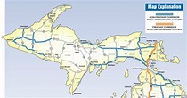 Michigan Upper Peninsula Map Road - Carolina Map