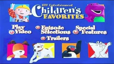 Hit Entertainment Childrens Favorites Vol 1 Dvd Menu Youtube