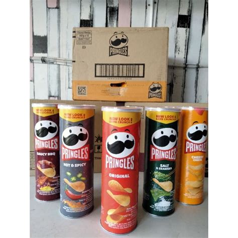 Jual Pringles Potato Sale Gr Ukuran Besar Free Bubblewrap Keripik Kentang Pringles Shopee
