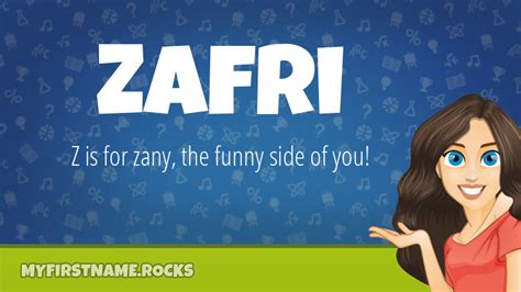 Zafri First Name Personality And Popularity