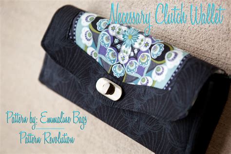 The Necessary Clutch Wallet By Emmaline Bags — Pattern Revolution