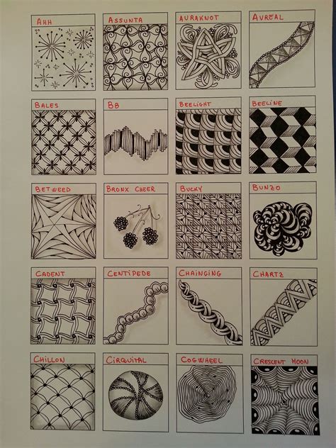Tangles 01 Zentangle Patterns Zentangle Zentangle Drawings