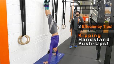 3 Tips For Great Kipping Handstand Push Ups Youtube