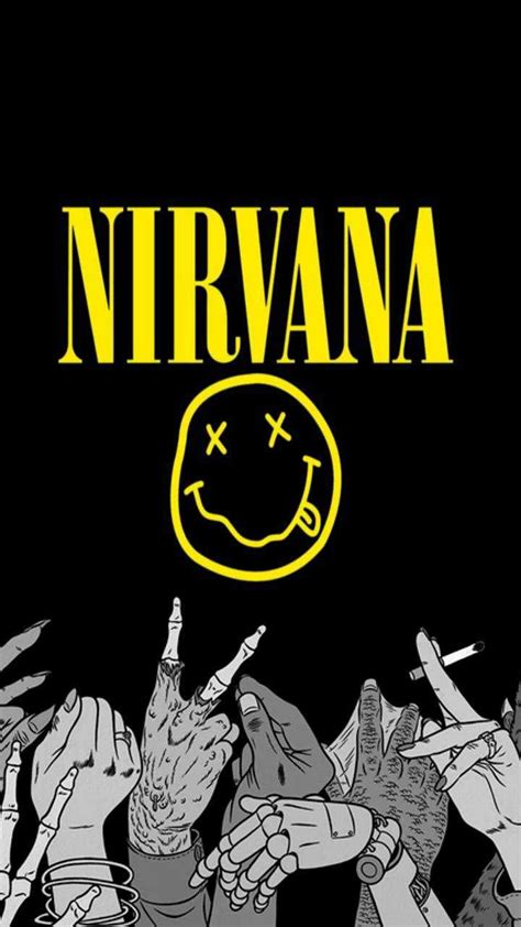 Iphone Nirvana Wallpaper Discover More Kurt Cobain Music Nirvana Nirvana Logo Wallpaper