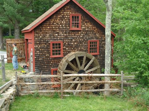 Hurley Testa Construction Co Inc Grist Mill Water Wheel