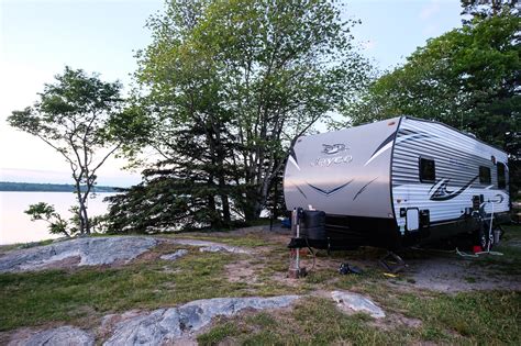 Bar Harbor Oceanside Koa Campground Review Boxy Colonial On The Road