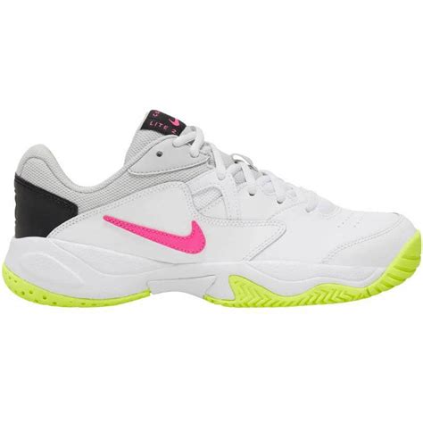 Nike Court Lite 2 Womens Tennis Shoe Whitefuchsia