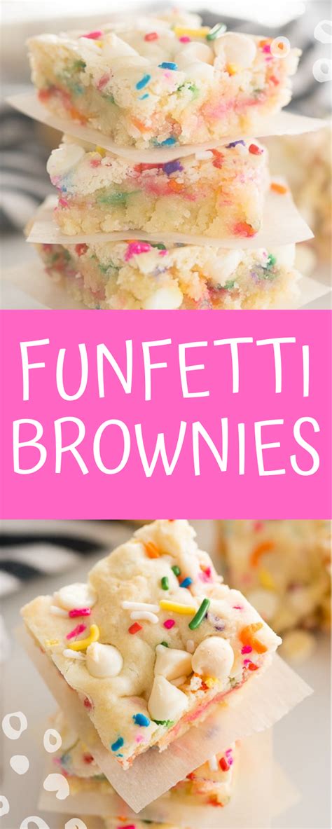 Funfetti Brownies Creatif Recipes