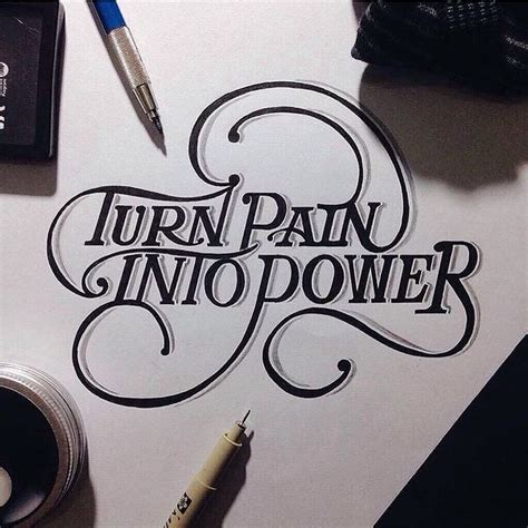 Pin On Hand Lettering