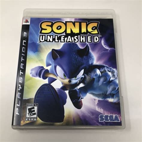 Sonic Unleashed Sony Playstation 3 Ps3 Video Game Complete Tested Cib